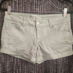 dELiA*s Mint Green Denim Shorts • Size 5